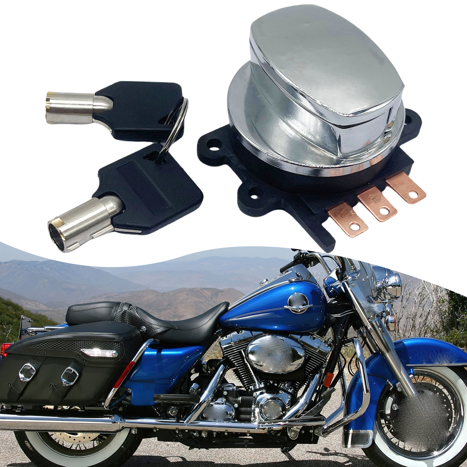KNYA様 Amazon.com: Ignition Switch Lock with 2*Keys Compatible with